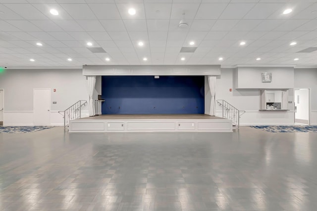 7076 Huntington Ln Unit 407, Delray Beach, FL 33446 - garage with recessed lighting and baseboards
