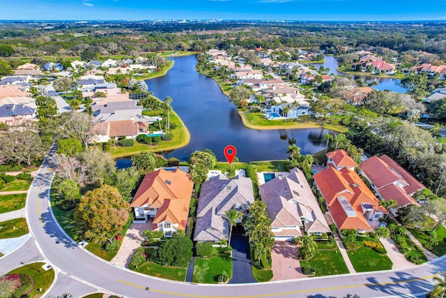 property view of water