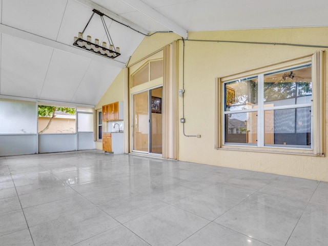 1784 Sawgrass Cir, Greenacres, FL 33413 - unfurnished sunroom featuring a sink