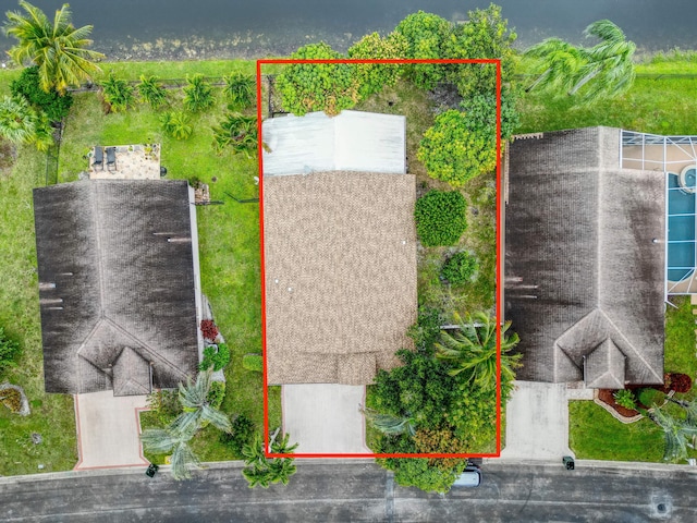 1784 Sawgrass Cir, Greenacres, FL 33413 - aerial overview of property's location featuring property parcel outlined
