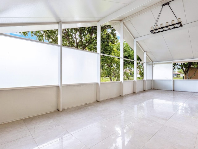1784 Sawgrass Cir, Greenacres, FL 33413 - unfurnished sunroom featuring vaulted ceiling