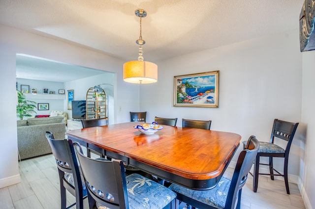 view of dining room