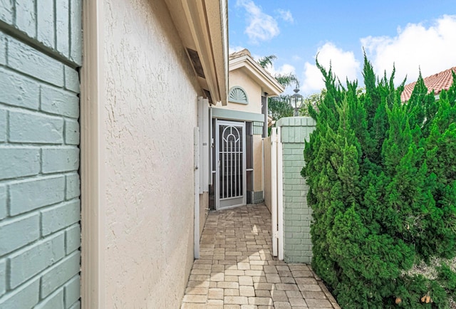 view of entrance to property