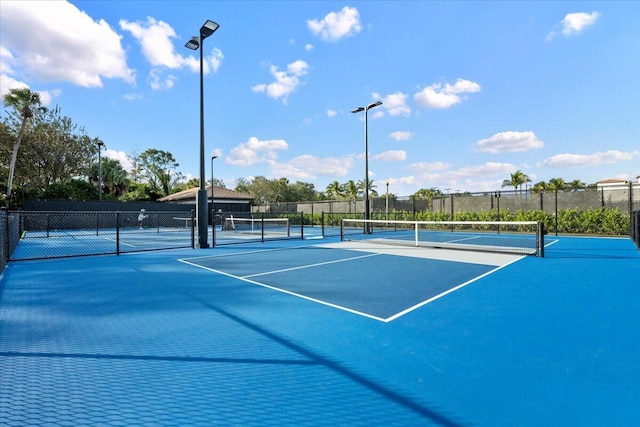 view of sport court with basketball court