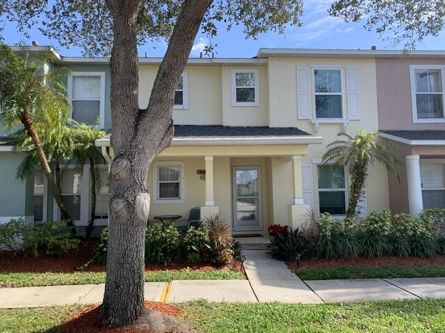 view of front of house with a porch