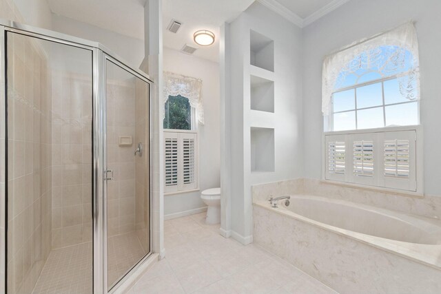 bathroom with a shower with shower door, vanity, and tile patterned flooring