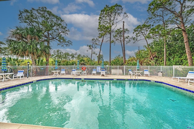 view of swimming pool