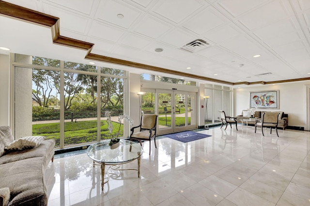 view of community lobby