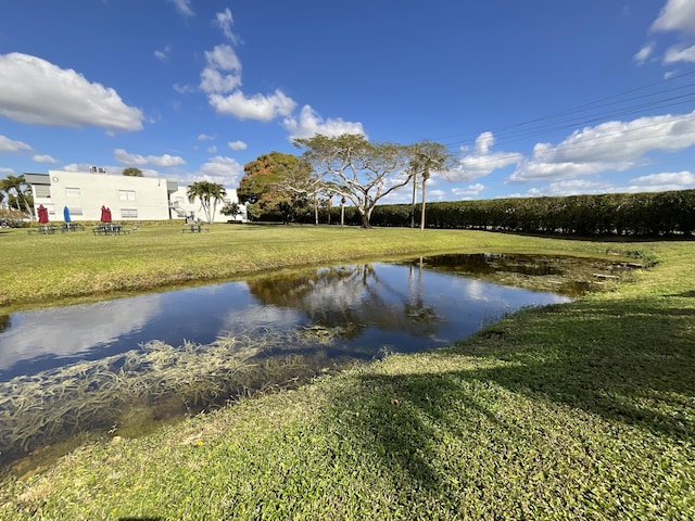 property view of water