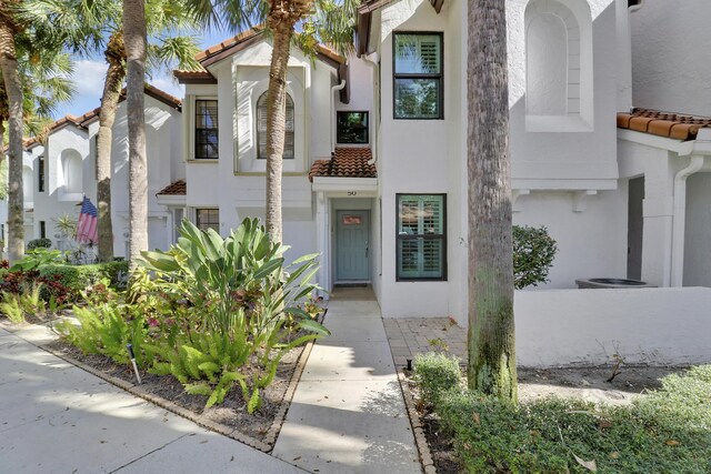 2319 Treasure Isle Dr Unit 50, Palm Beach Gardens, FL 33410 - view of mediterranean / spanish-style home