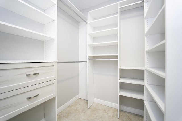 view of spacious closet