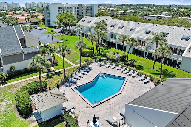 view of pool