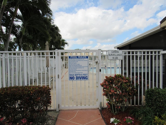 view of gate