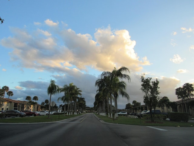 view of road