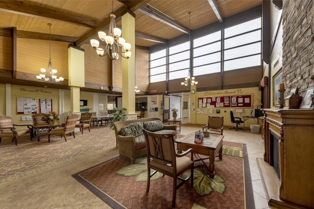 view of community lobby