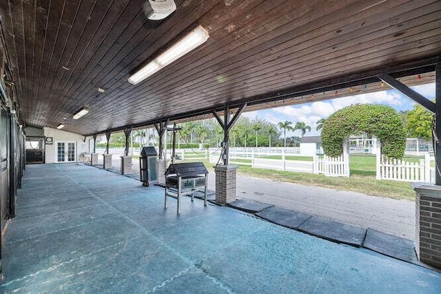 view of home's community featuring a patio