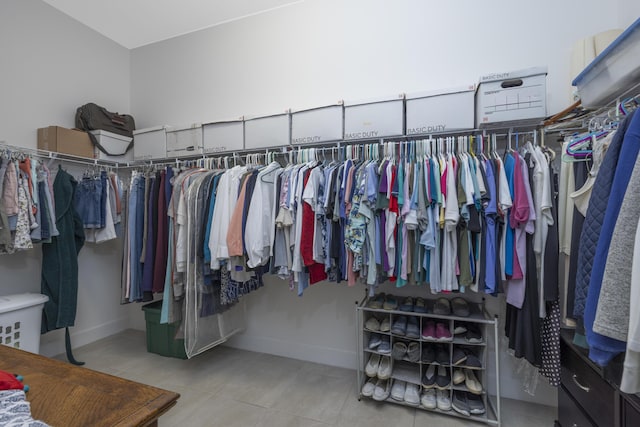 view of spacious closet