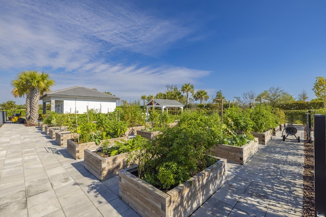 view of home's community featuring a gazebo