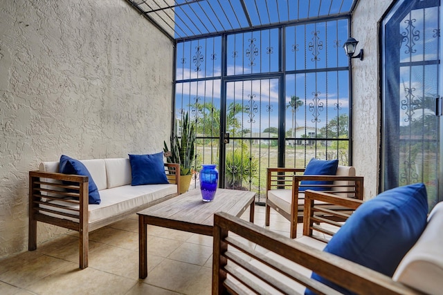 sunroom featuring a healthy amount of sunlight