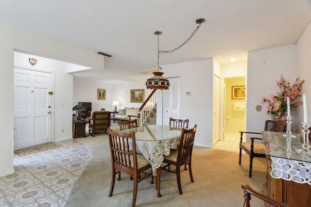 view of dining room