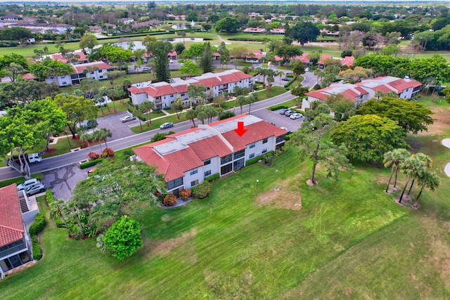 bird's eye view featuring a residential view