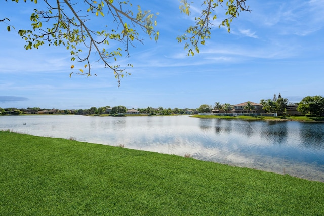 property view of water