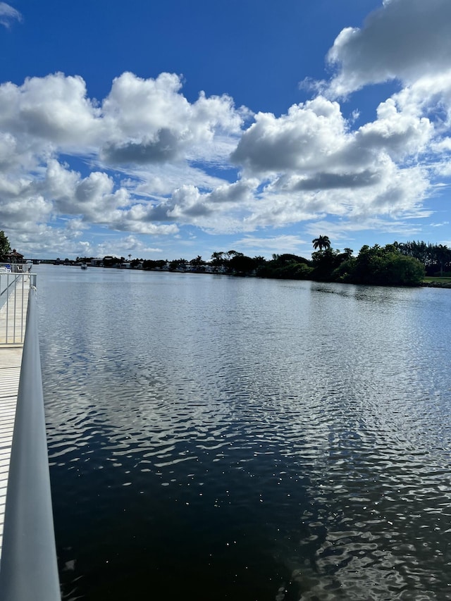 property view of water