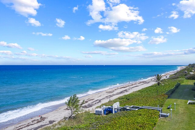 water view featuring a view of the beach