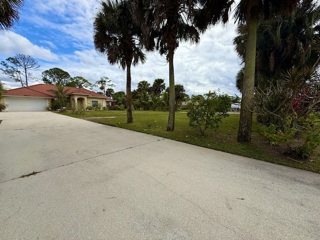 view of road