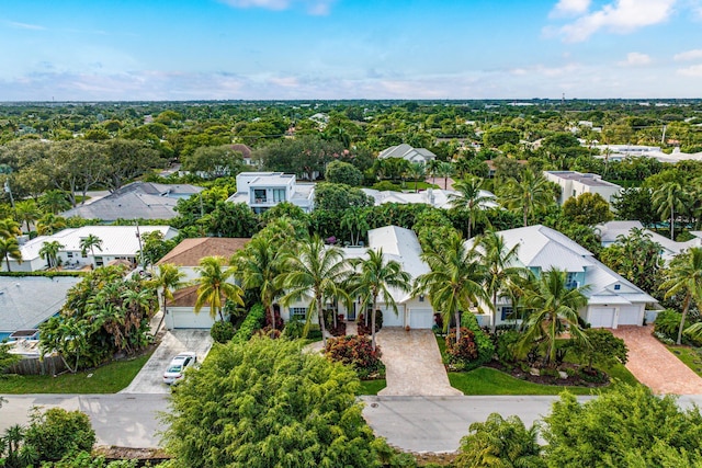 birds eye view of property featuring a residential view