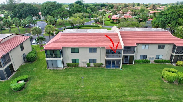 8315 Casa Del Lago Unit F, Boca Raton, FL 33433 - aerial view of property and surrounding area