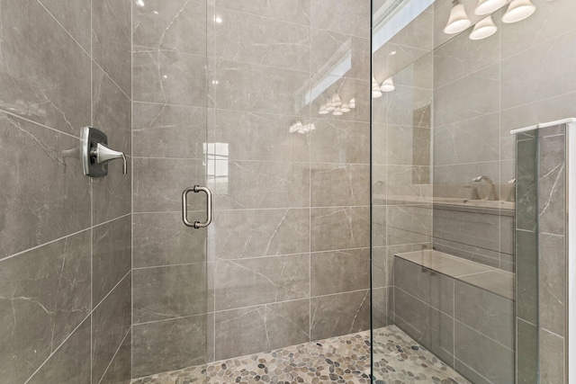 359 SE Via Sangro, Port Saint Lucie, FL 34952 - bathroom with a stall shower