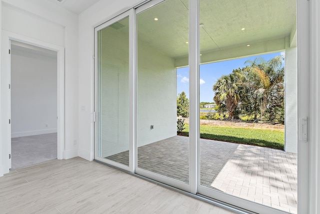 359 SE Via Sangro, Port Saint Lucie, FL 34952 - entryway with wood finished floors and baseboards