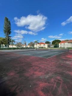 view of tennis court