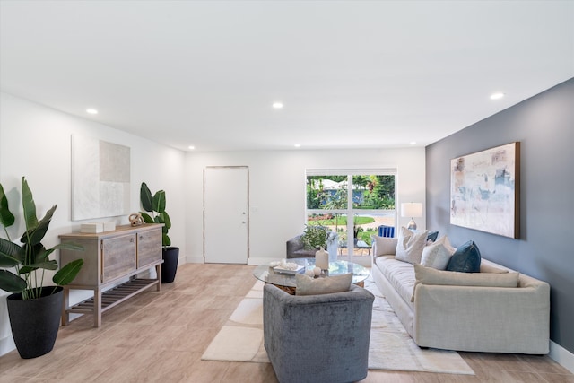 view of living room