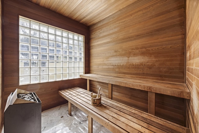 view of sauna / steam room