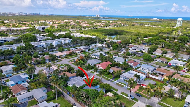 2112 N 14th Ter, Hollywood, FL 33020 - aerial overview of property's location featuring a large body of water