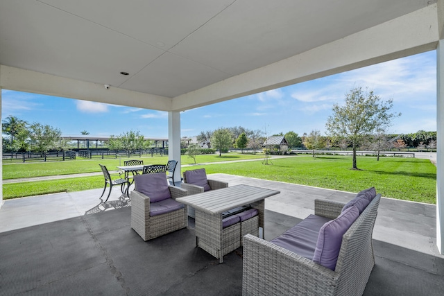 view of patio