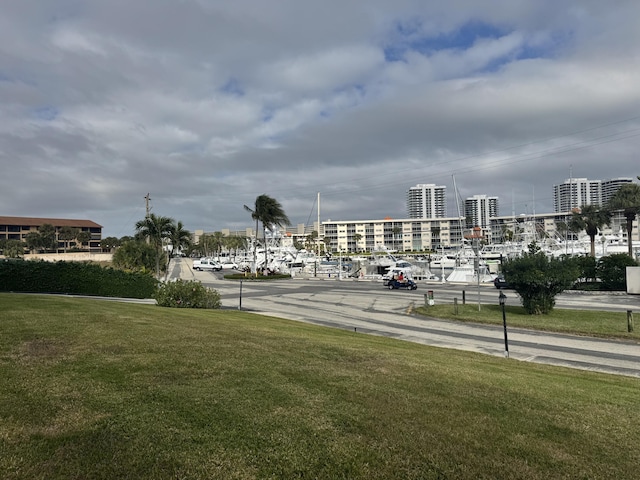 view of road