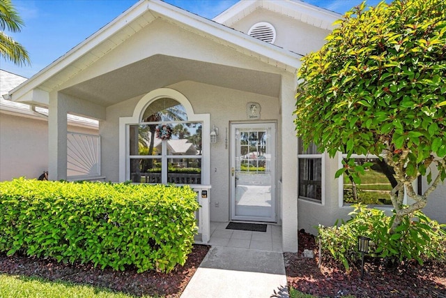 view of property entrance