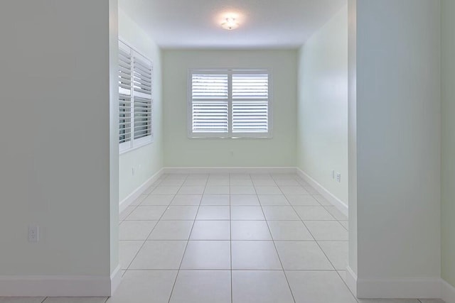 view of tiled empty room