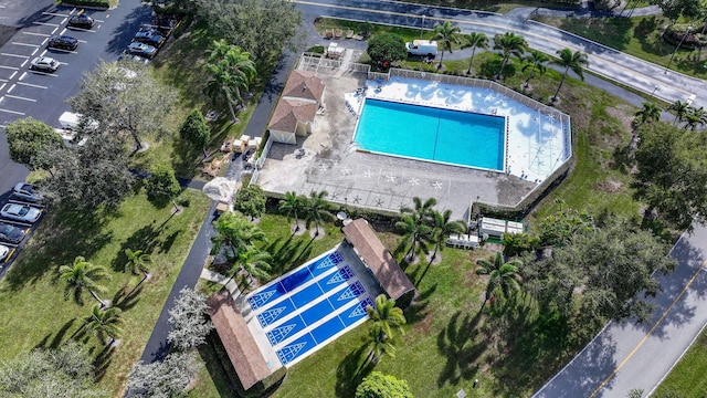 bird's eye view