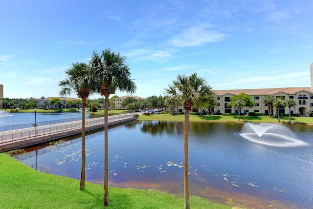 property view of water