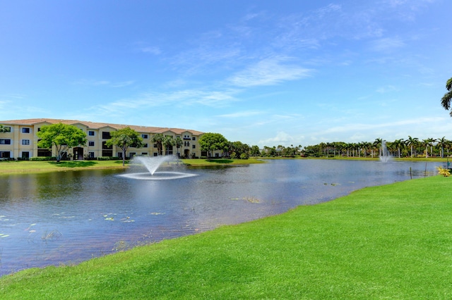 property view of water