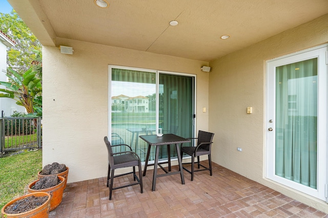 view of patio