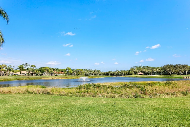 property view of water