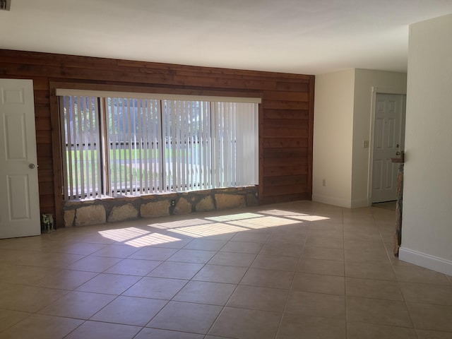 view of tiled empty room