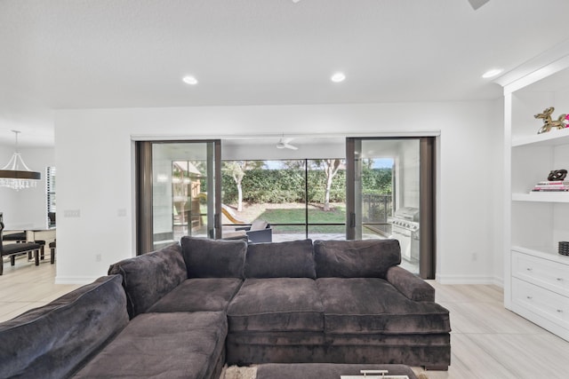 view of living room