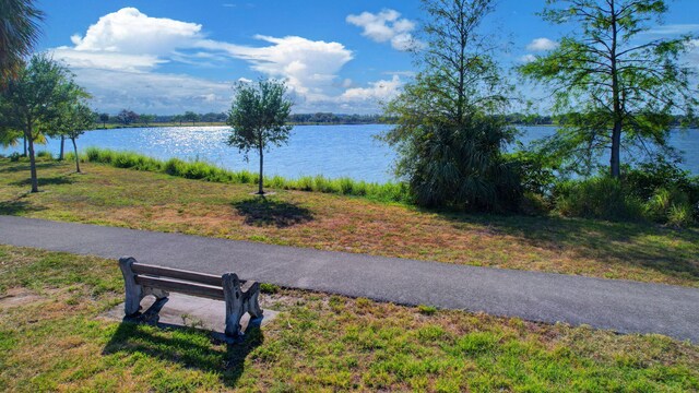 property view of water