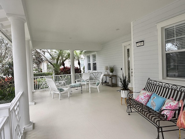 3289 Wymberly Dr, Jupiter, FL 33458 - view of covered porch